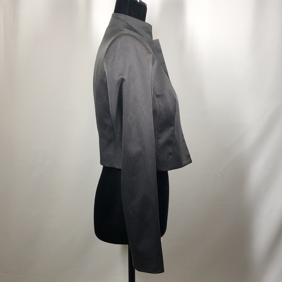 Anne Klein jacket for suit color gray no buttons - Picture 2 of 12